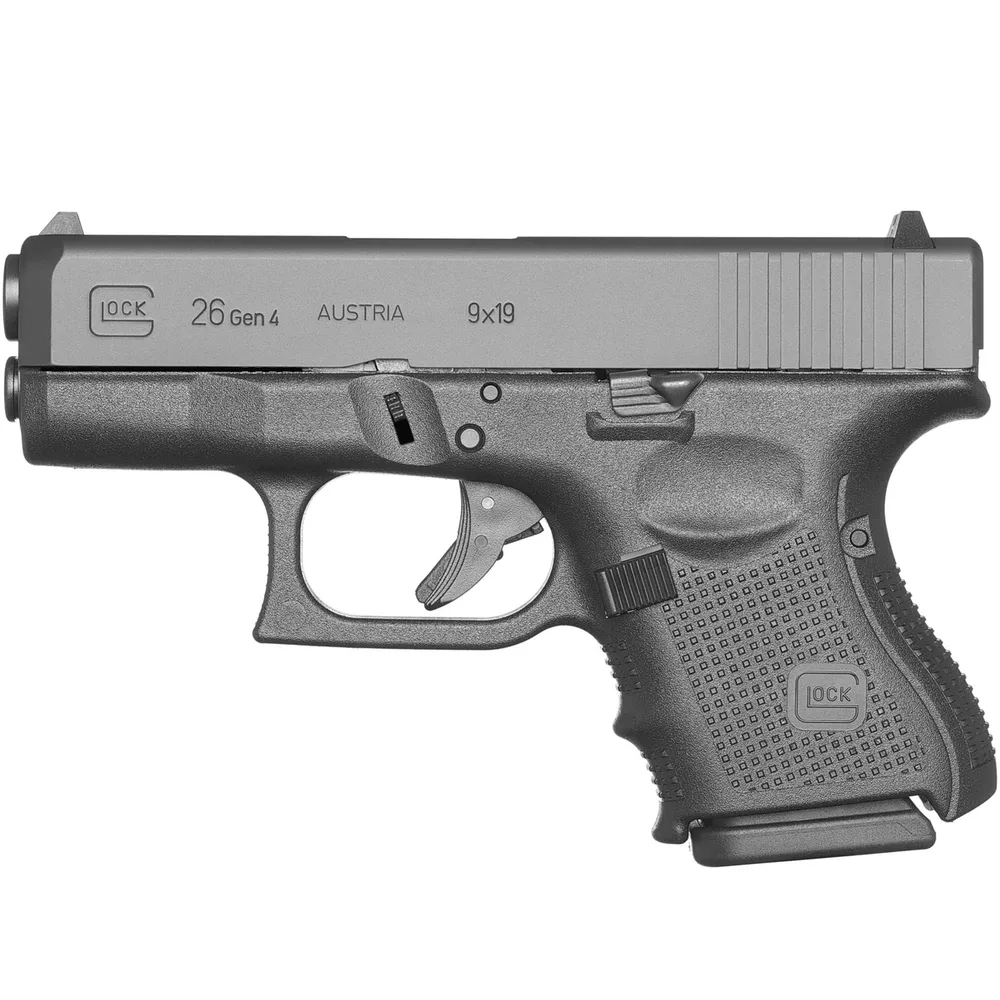 Glock 26 Gen 4 Subcompact - Pohled